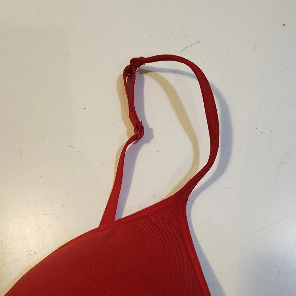 VS Red Underwire Bra 34A